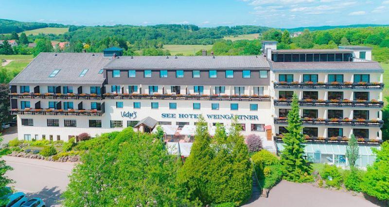 Victor'S Seehotel Weingaertner Bostalsee Bosen-Eckelhausen Экстерьер фото